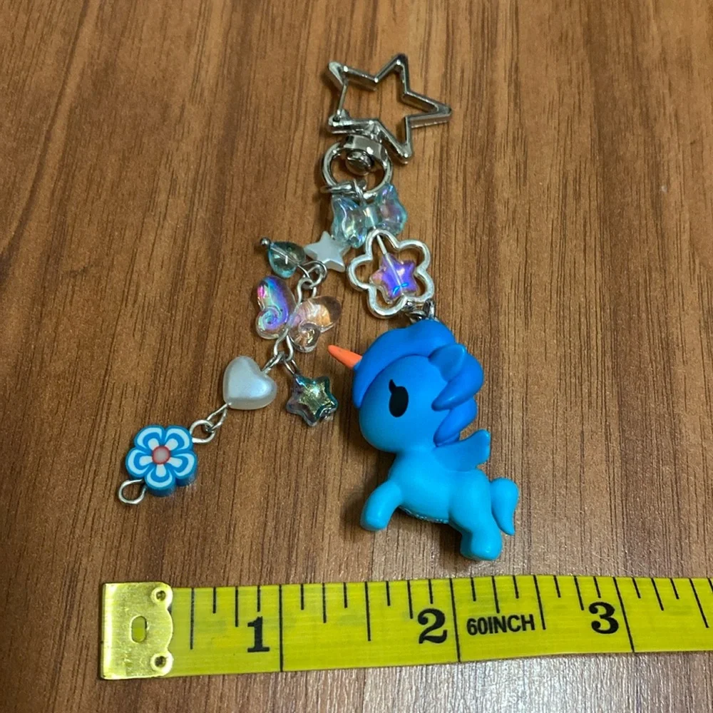 ❤️ Unicorno Tokidoki Keychain Charm Bag Clip New